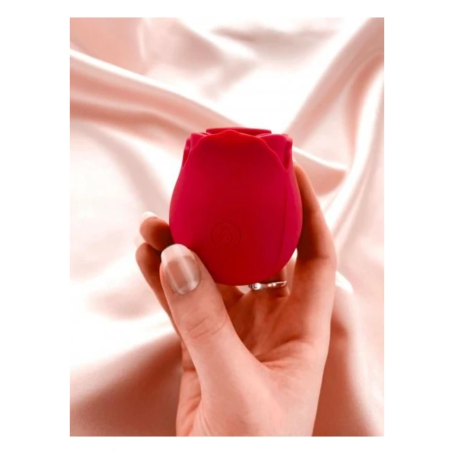 Edonista Rosa Clitoral Suction Stimulator Red - Vibration Modes and Stimulation