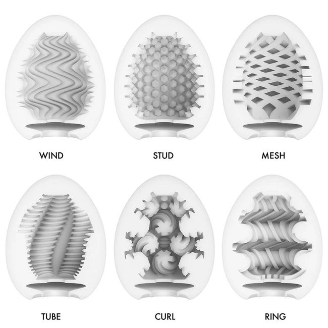 Egg Variety Pack Wonder - Internal Texture and Stimulation