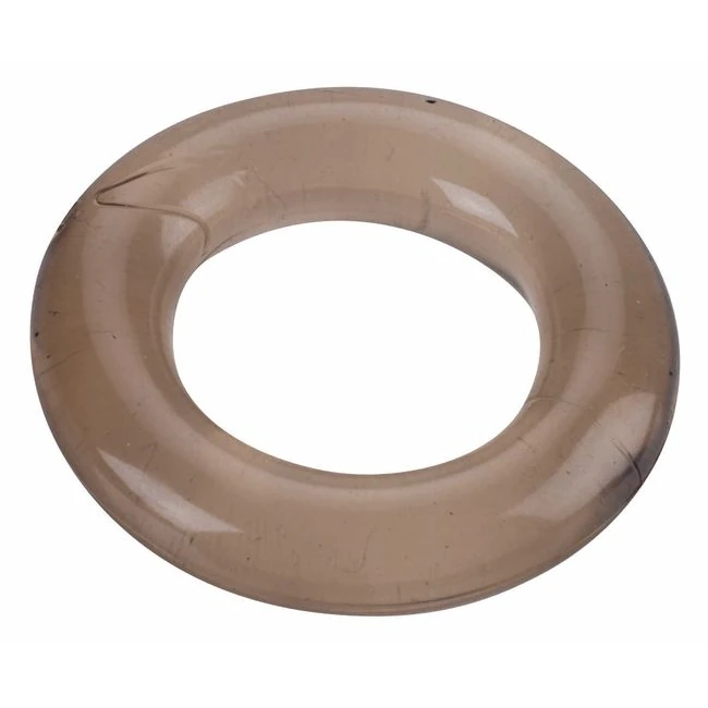 Elastomer C Ring Relaxed - A soft donut-shaped ring that stretches to fit