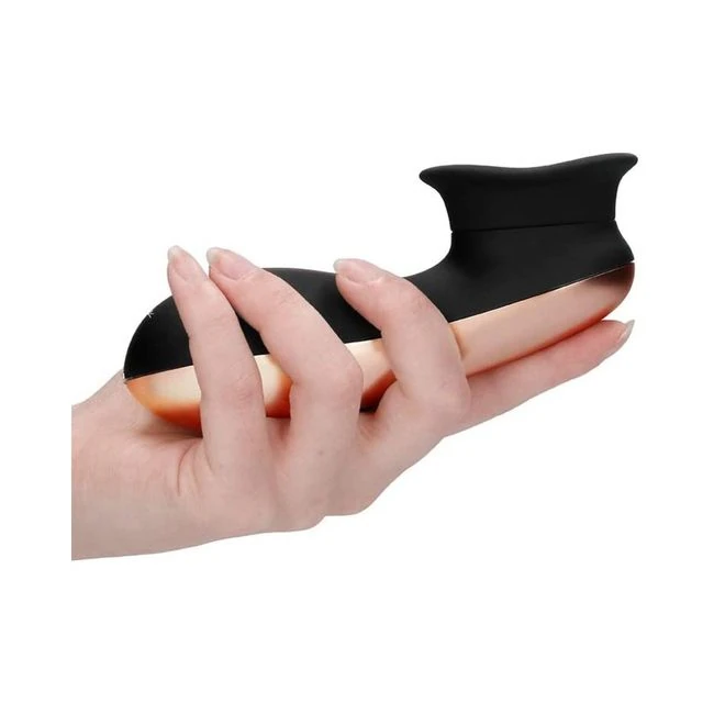 Elegance Dreamy Oral Clitoral Stimulator - Black - How It Feels