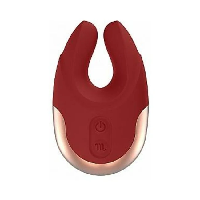 Elegance Lavish Silicone Clitoral Stimulator Red - How It Feels