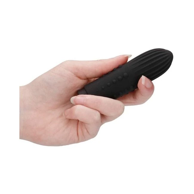 Elegance Lush Turbo Rechargeable Bullet - Black - How It Feels