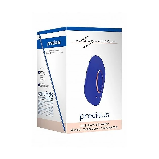 Elegance Precious Mini Clitoral Stimulator - Vibration Modes