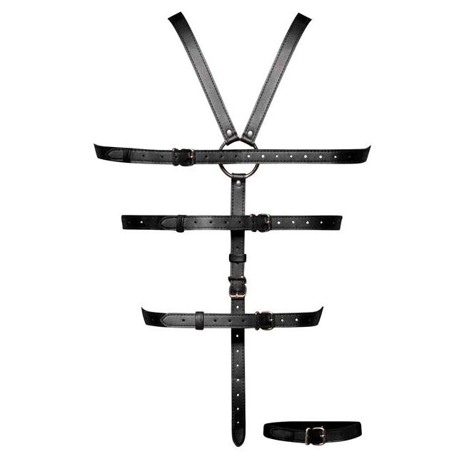 Ellona Tie Me Up 1pc Harness Set Black O/s - What Is the Ellona Tie Me Up 1pc Harness Set Black O/s?