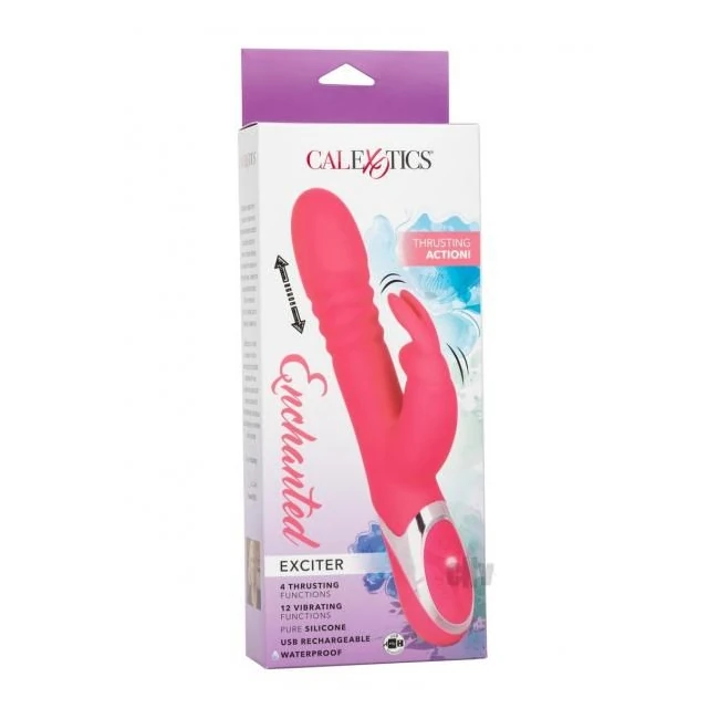 Enchanted Exciter Pink Rabbit Style Vibrator - How It Feels
