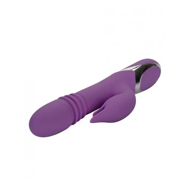 Enchanted Kisser Purple Rabbit Style Vibrator - Discover the Enchanted Kisser Purple Rabbit Style Vibrator