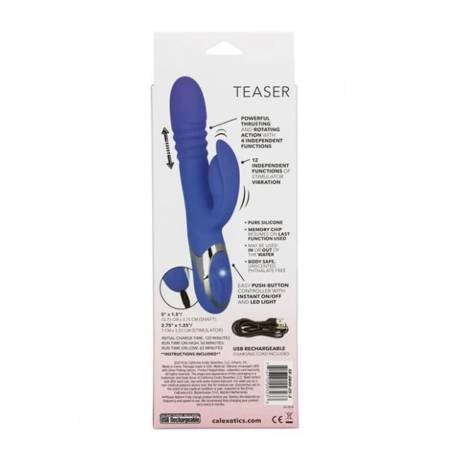 Enchanted Teaser Blue Rabbit Vibrator - Overview