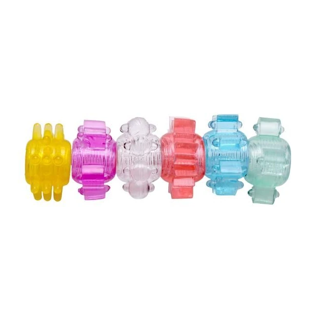 Enhance 6 Piece Cock Ring Set - Key Details