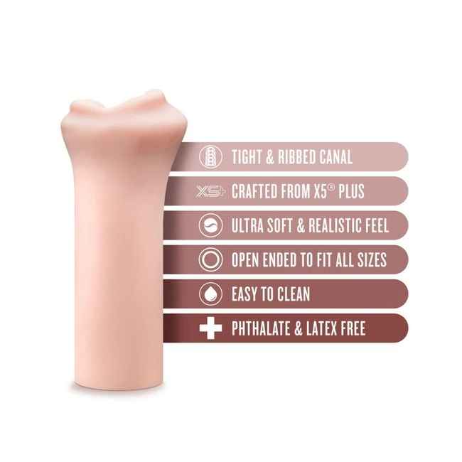 Enlust Candi Beige - Mouth and Throat Texture in a Soft, Tight Canal