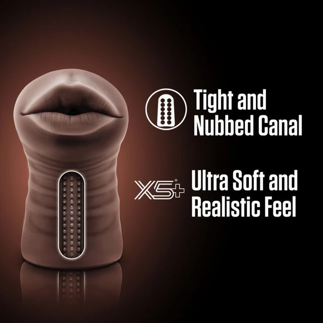 Enlust Krystal Vibrating Stroker Brown - How It Feels