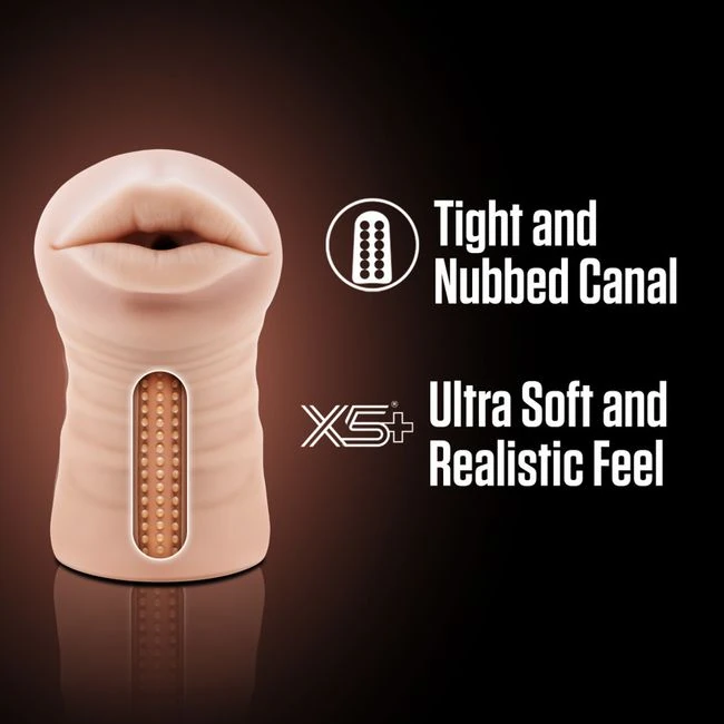 Enlust Nicole Vibrating Stroker Beige - How It Feels