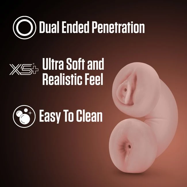 Enlust Tasha Soft & Wet Glow in the Dark Stroker Beige - Cleanup and Care