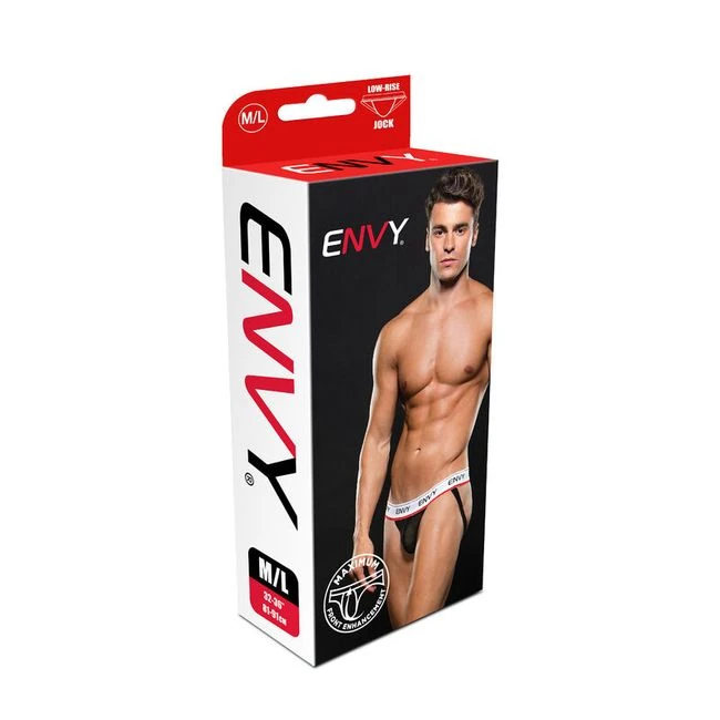 Envy Low-Rise Jock - Sheer Mesh With a Slight Stretch