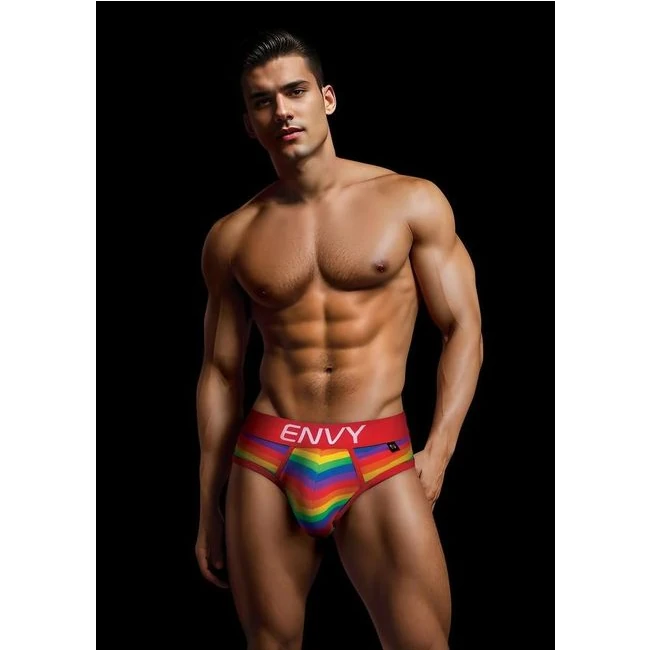 Envy Rainbow Pride Brief - Fit & Sizing