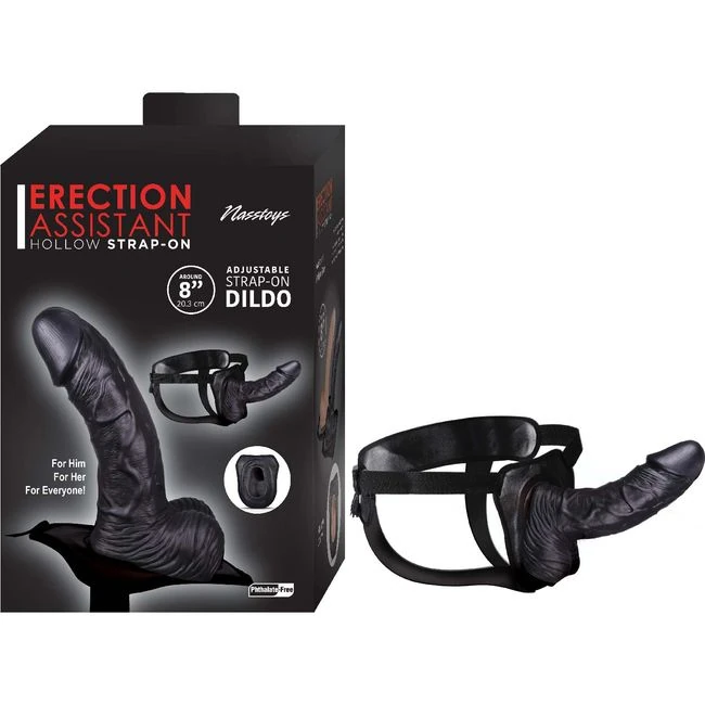Erection Assistant Hollow Strap-on - Shape & Texture