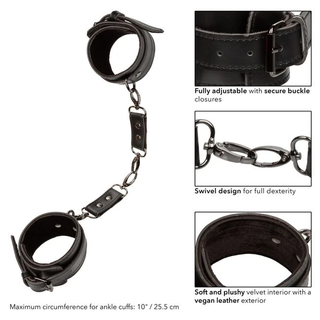 Euphoria Ankle Cuffs - Specifications