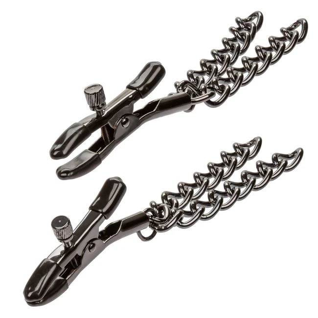 Euphoria Chain Nipple Clamps - Dimensions & Specifications
