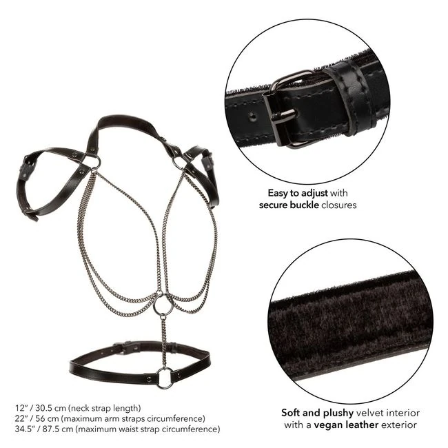 Euphoria Multi Chain Halter - Physical Experience and Sensory Appeal