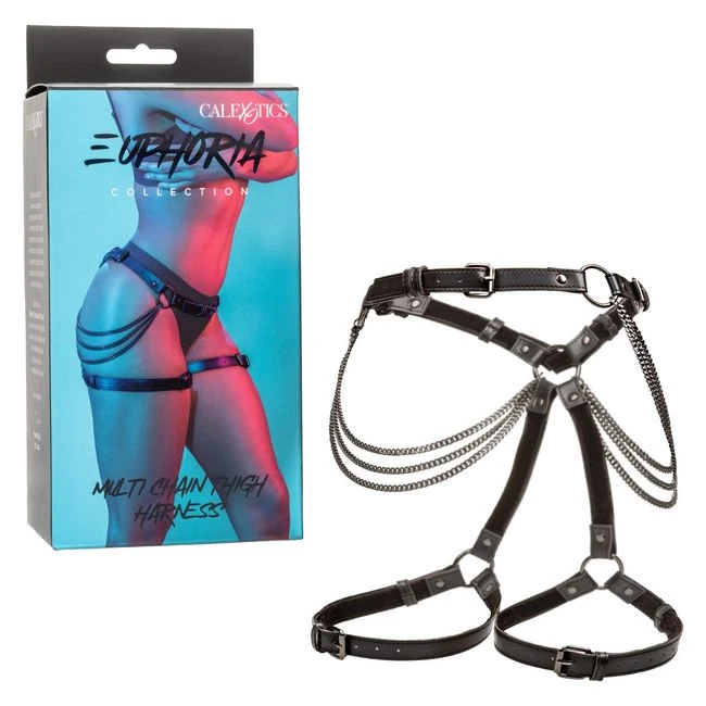 Euphoria Multi Chain Harness - A Metal Chain Harness Built for Display