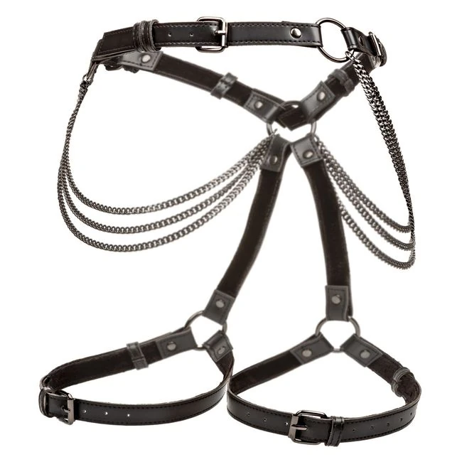 Euphoria Plus Size Multi Chain Thigh Harness - Comfort & Fit