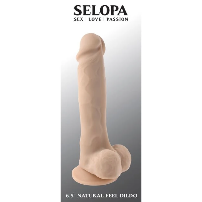 Evolved 6.5 in Natural Feel Dildo - Material & Feel