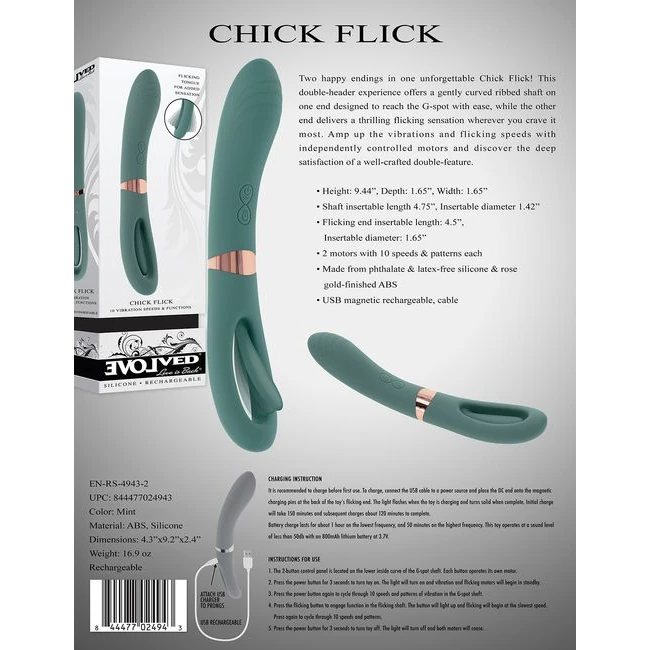 Evolved Chick Flick - Additional Details