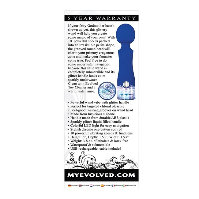 Evolved Dazzle - Experience the Magic of the Dazzle Body Wand Massager