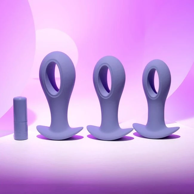 Evolved Hole Punch Plug Set - Phthalate and Latex-Free Silicone with Three Graduated Sizes