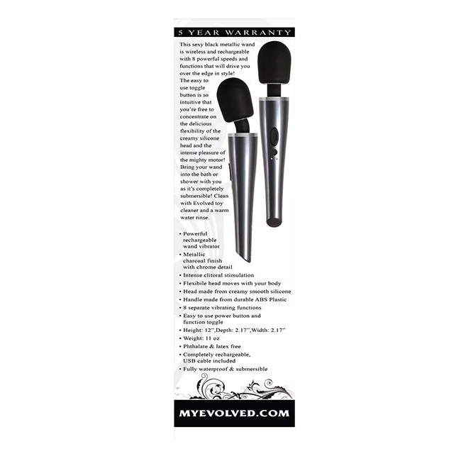 Evolved Mighty Metallic Wand - Vibration Modes