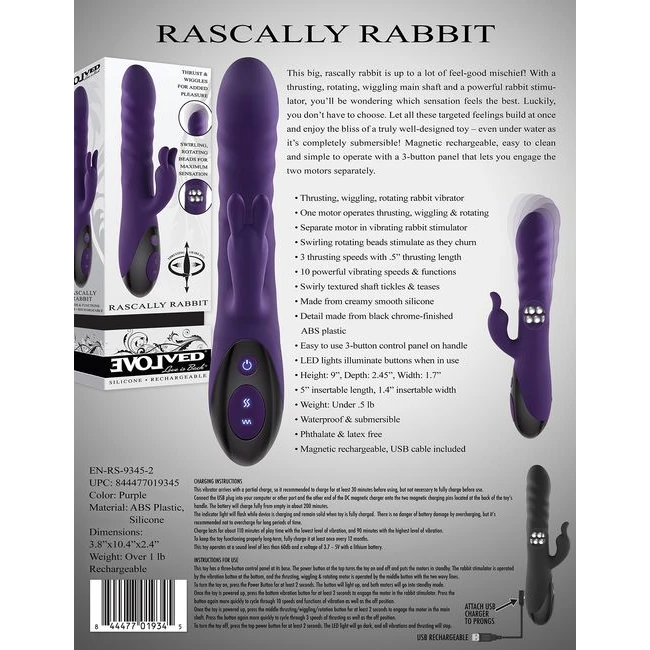 Evolved Rascally Rabbit - Additional Features
