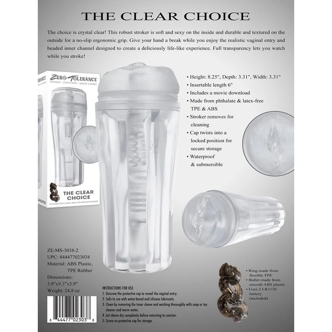 Evolved the Clear Choice - Size & Fit