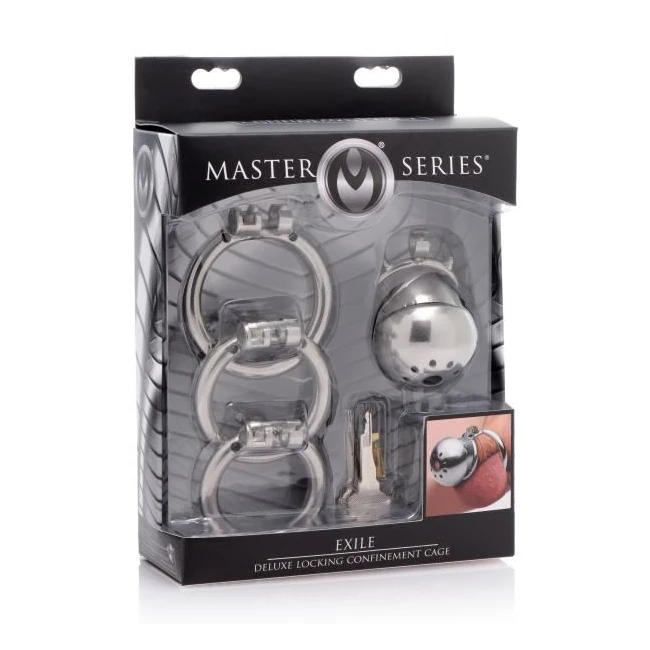 Exile Deluxe Locking Stainless Steel Confinement Cage - Overview