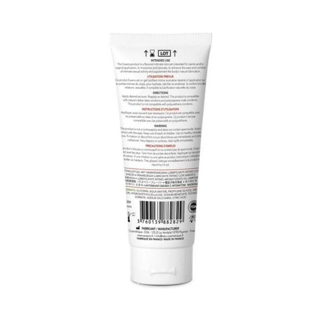 Exsens of Paris Flavored Water Based Lubricant Raspberry - Formula & Feel