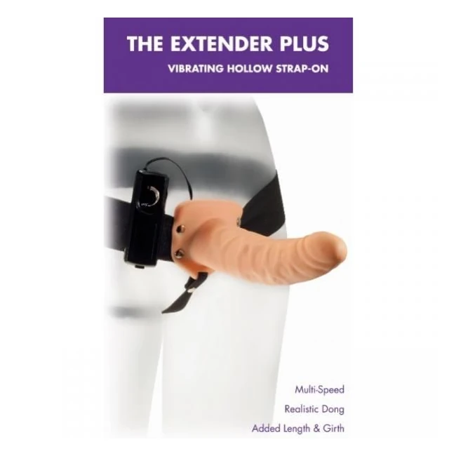 Extender Plus Hollow Vibe Strap on Kinx - How It Feels