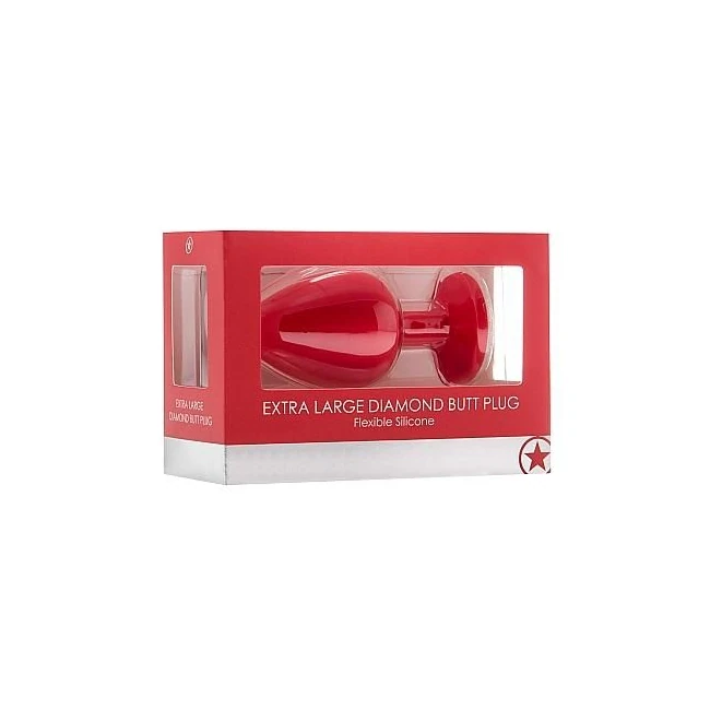 Extra Large Diamond Butt Plug - Shape & Comfort