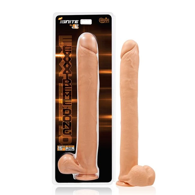 Exxxtreme Dong W/suction - Shape & Texture
