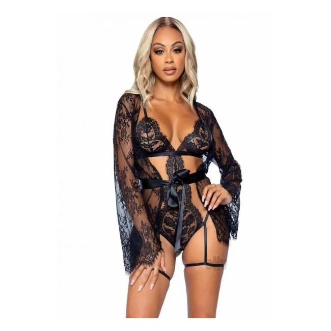 Eyelash Lace Garter Teddylg Blk - What Is the Eyelash Lace Garter Teddylg Blk?