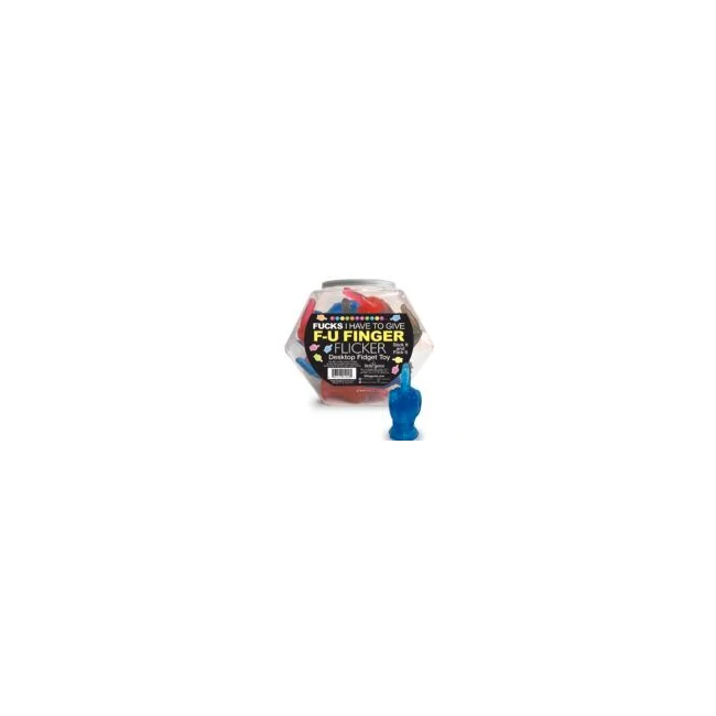 F-U Finger Flicker Fidget Toy Fishbowl 24 pcs - Key Details