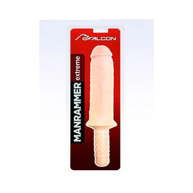 Falcon Manrammer Extreme Beige Dildo - Material Feel