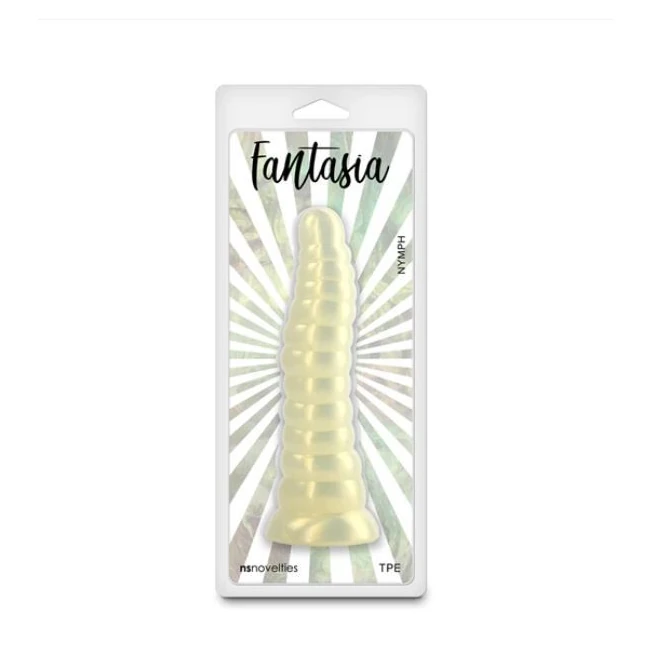 Fantasia Nymph Amber - A Flexible TPE Dildo From NS Novelties