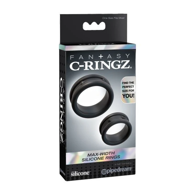 Fantasy C-ringz Max Width Silicone Rings - Comfort & Fit