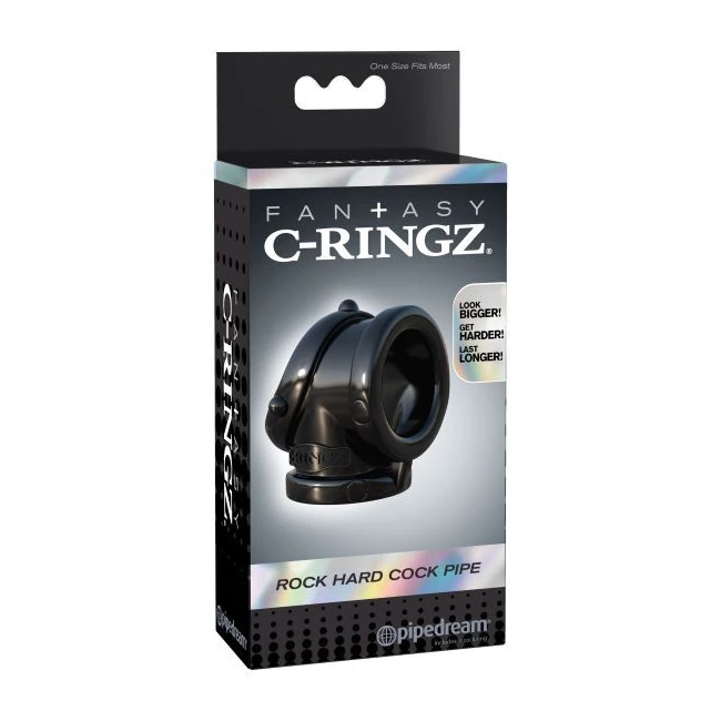 Fantasy C-ringz Rock Hard Cock Pipe - Key Details