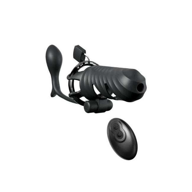 Fantasy C Ringz Vibrating Cock Blocker Blk - Fit & Sizing