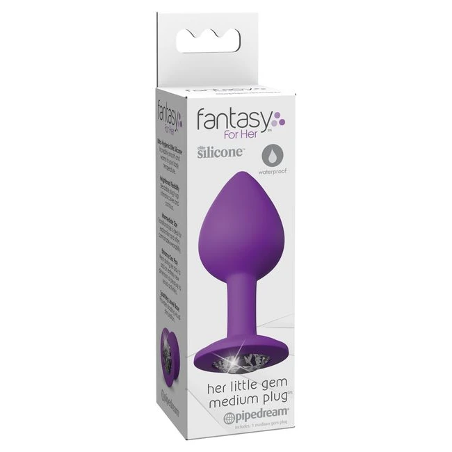 Fantasy for Her Her Little Gems Plug - Shape &amp; Comfort