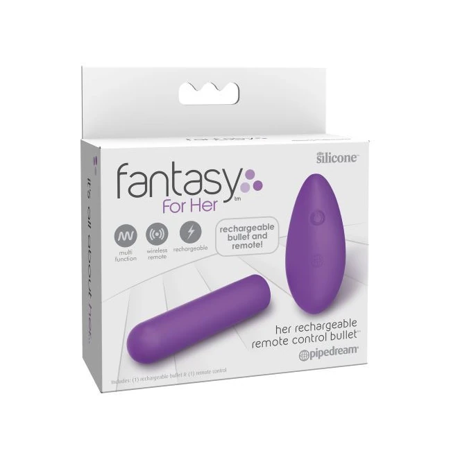 Fantasy for Her Her Remote Control Rechargeable Bullet - Power & Performance
