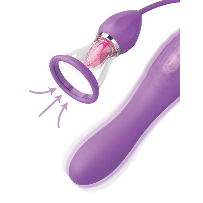Fantasy for Her Her Ultimate Pleasure Max Purple - Vibration Modes and Patterns