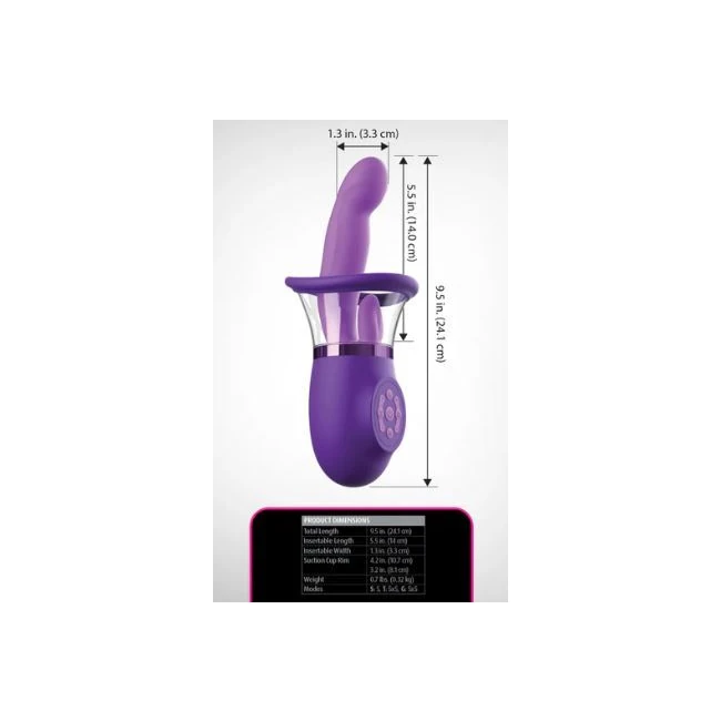 Fantasy for Her Ultimate Pleasure Pro Plus - Vibration Modes and Sensations