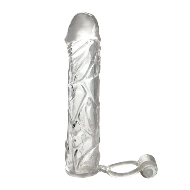 Fantasy X-tensions Vibrating Super Sleeve - Experience Enhanced Pleasure with the Fantasy X-tensions Vibrating Super Sleeve