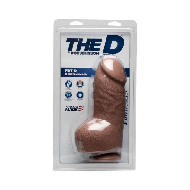 Fat D Firmskyn 8 Inch Dildo - Shape & Texture