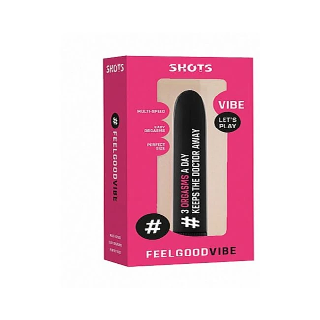 Feel Good Vibe #3orgasmaday Black - Vibration Modes